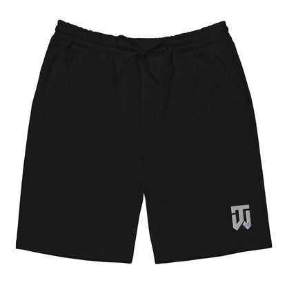 Embroidered Brand Logo Shorts