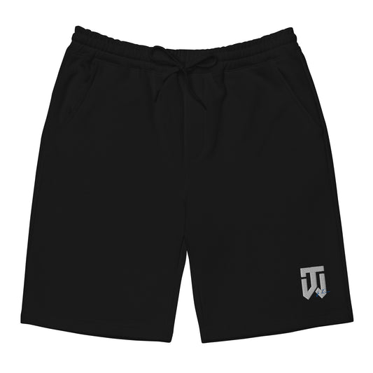 Embroidered Brand Logo Shorts