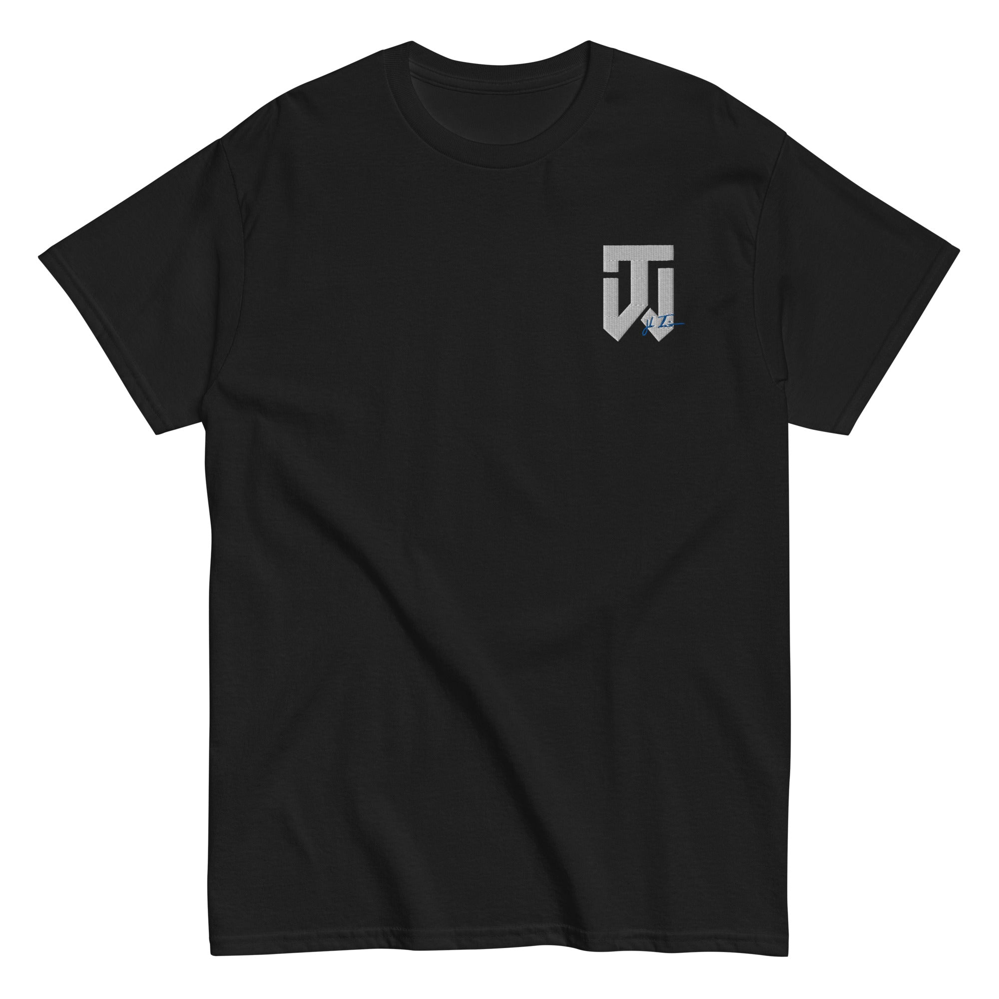 Embroidered Brand Logo T-Shirt – Jalen Travis