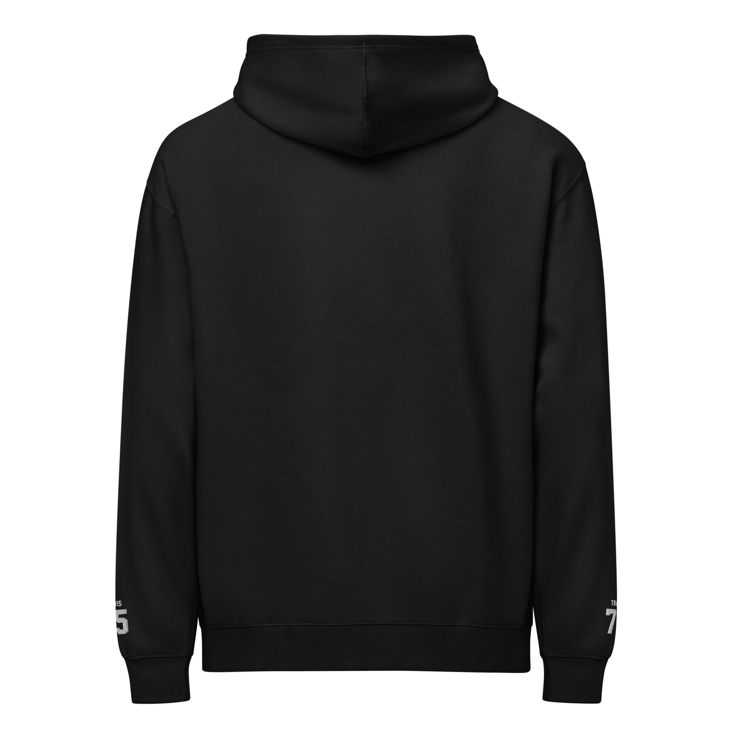 Signature Embroidered Number Hoodie
