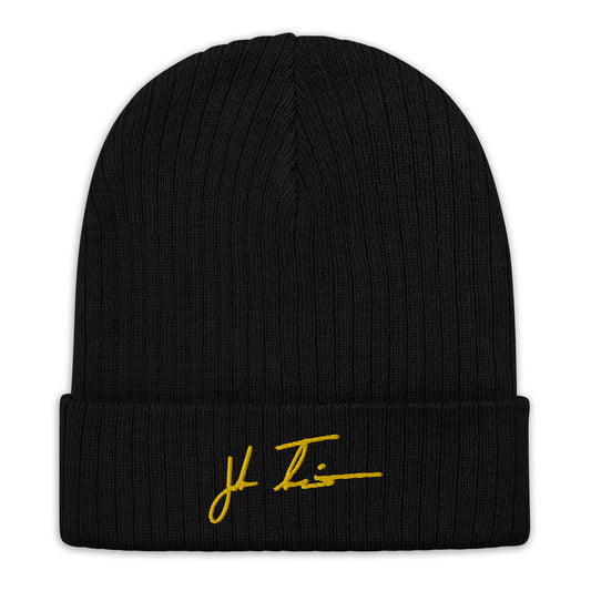 Signature Embroidered Logo Beanie