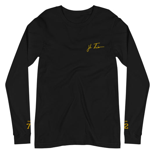 Signature Embroidered Logo Long Sleeve